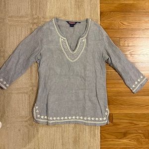 Vineyard Vines Linen Tunic